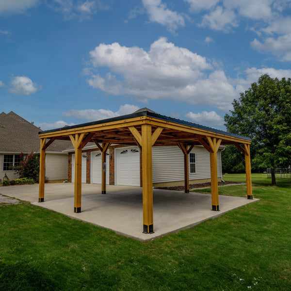 20x20 Kingsport Carport – view 8