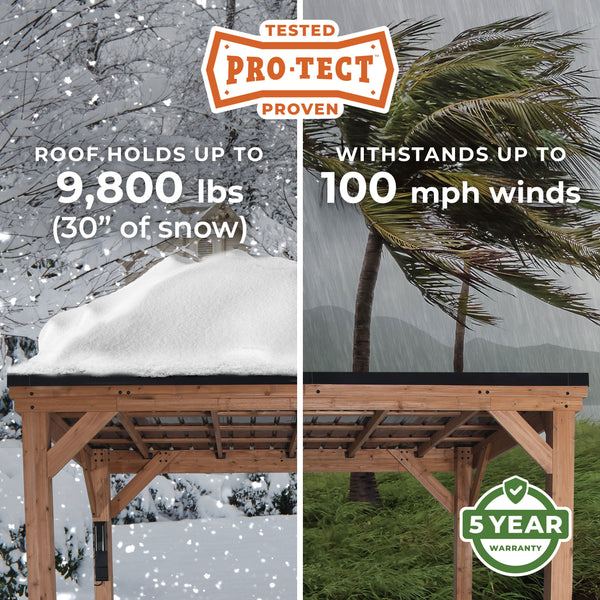 20x9.5 Arcadia Gazebo – view 3