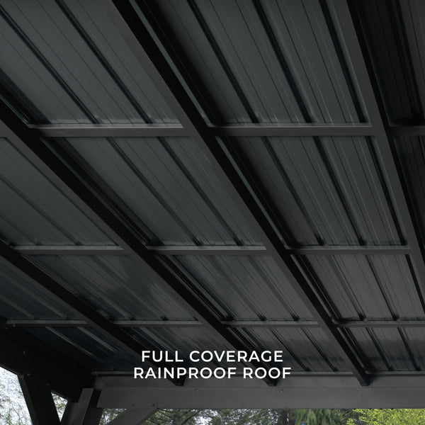 20x9.5 Stonebridge Gazebo/Carport – view 5