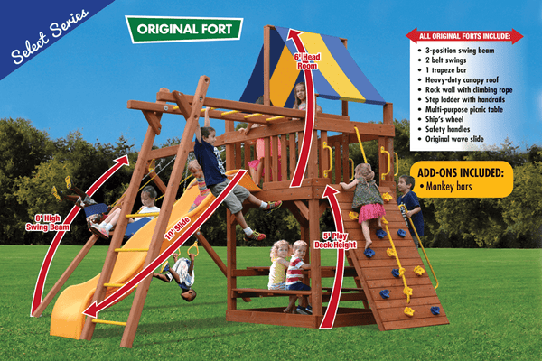 Original Fort Combo 3 Play set