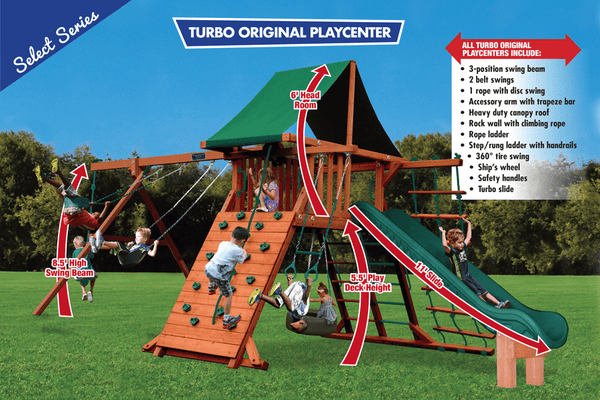 Turbo Original Playcenter Combo 2 Features