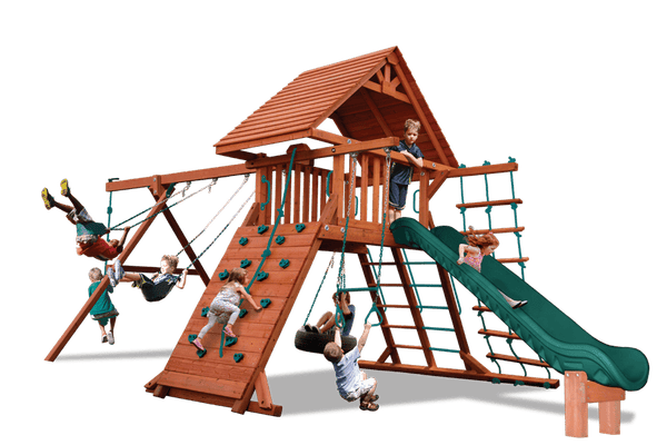 Turbo Original Playcenter Combo 2 Wood Roof