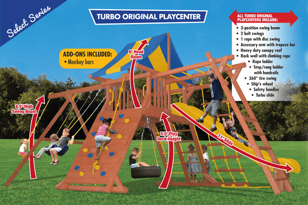 Turbo Original Playcenter Combo 3 Features