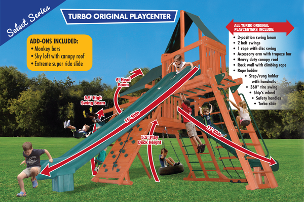 Turbo Original Playcenter Combo 4 Bonanza Features