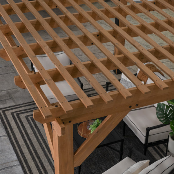 14x10 Delray Pergola – view 6