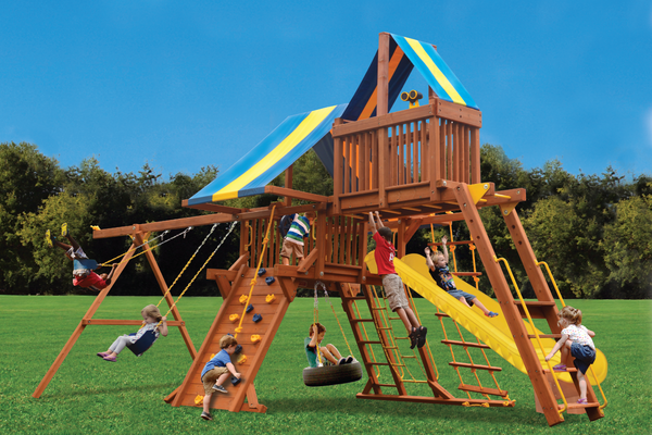 Turbo Deluxe Playcenter Combo 4 Playset