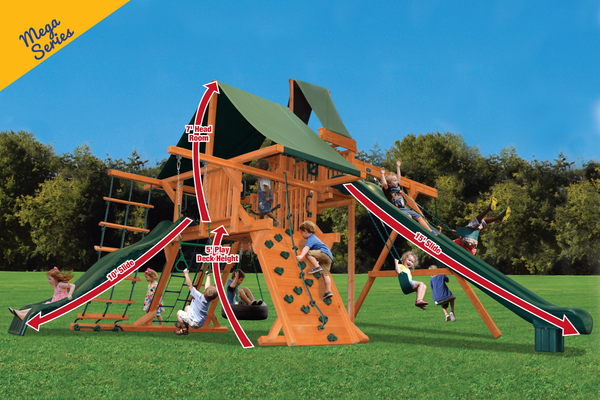 Deluxe Playcenter Amped Up Playset Features