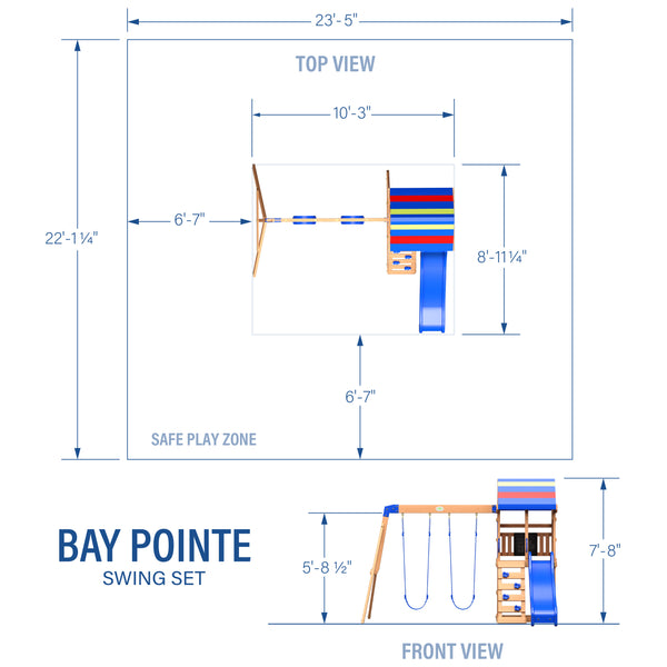 Bay Pointe Swing Set â view 2