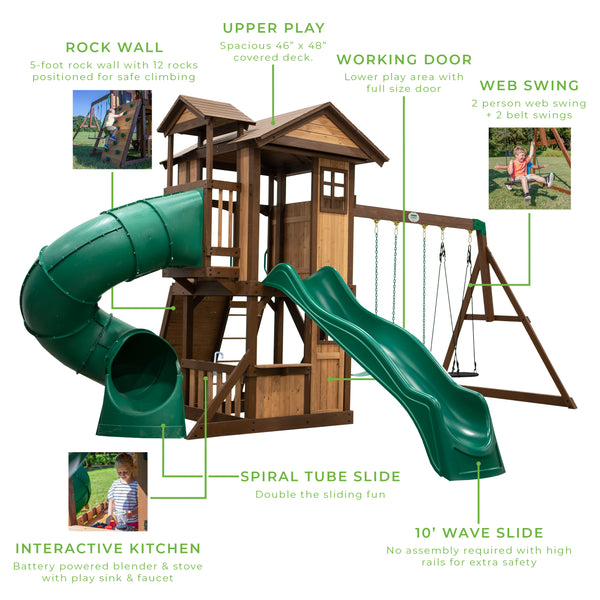Tacoma Falls Swing Set – view 3