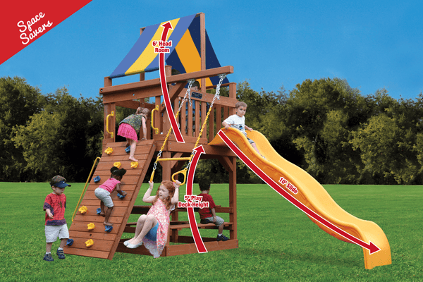 Original Fort Jr. Playset Features