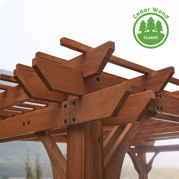 14x10 Ashland Pergola – view 6