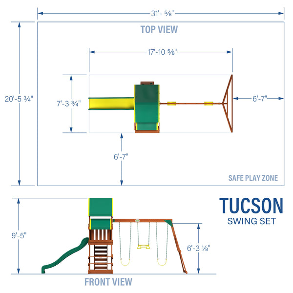 Tucson Swing Set â view 2
