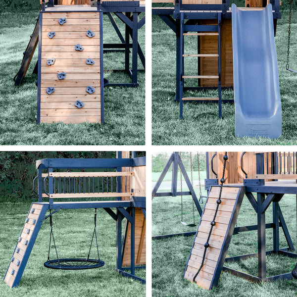 Timber Crossing Swing Set – view 3