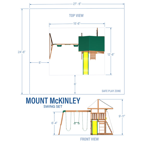 Mount McKinley Swing Set – view 2