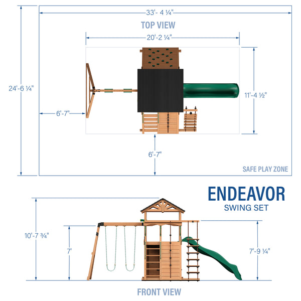 Endeavor Swing Set â view 2