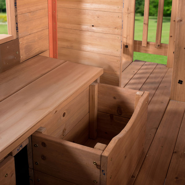 Scenic Heights Wooden Playhouse – view 3