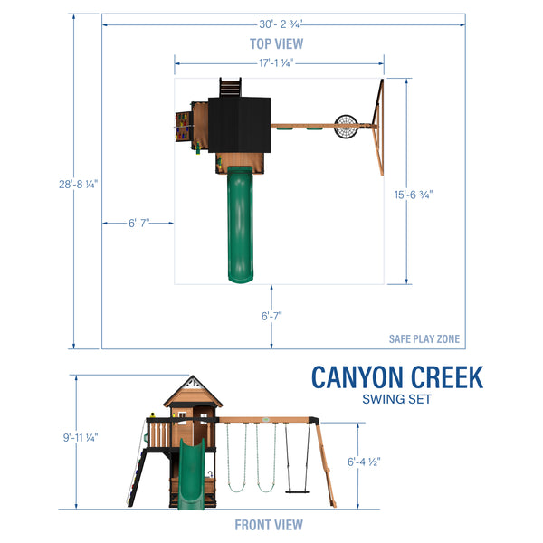 Canyon Creek Swing Set â view 2