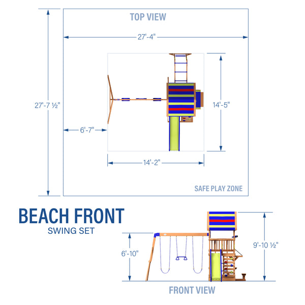 Beach Front Swing Set â view 2