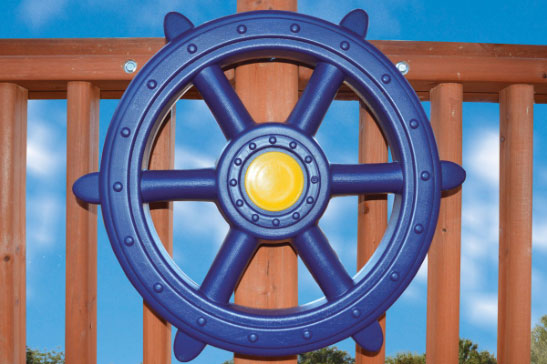 19" Deluxe Ship's Wheel