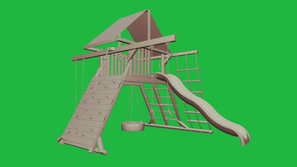 Original Playcenter with 2 Position Swingbeam Installer