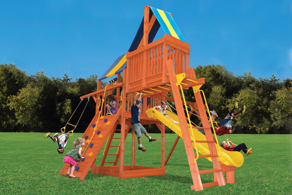 Turbo Deluxe Fort Combo 4 Playset
