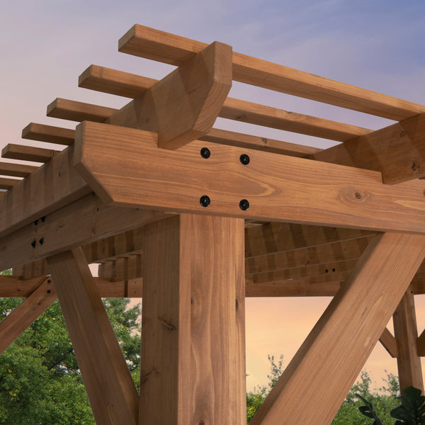 14x10 Delray Pergola – view 5