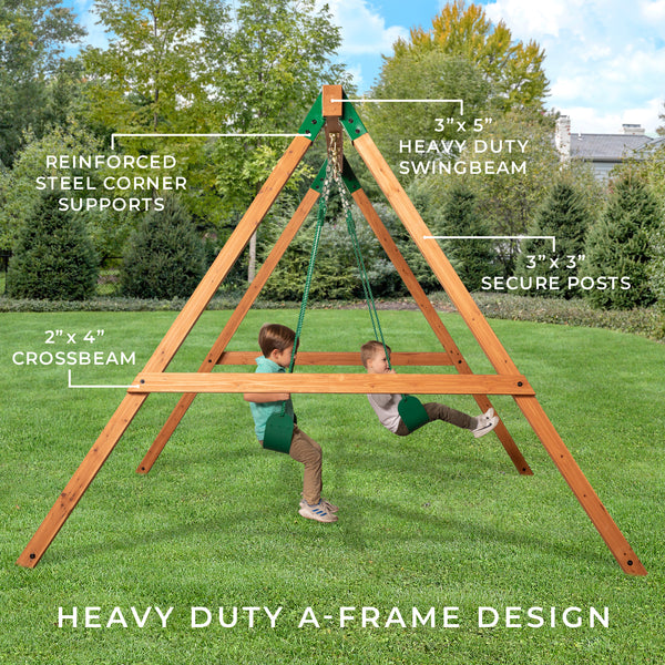 Heavy-Duty Durango Swing Set â view 3