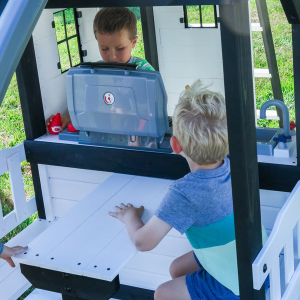 Canyon Creek Swing Set – White – view 5