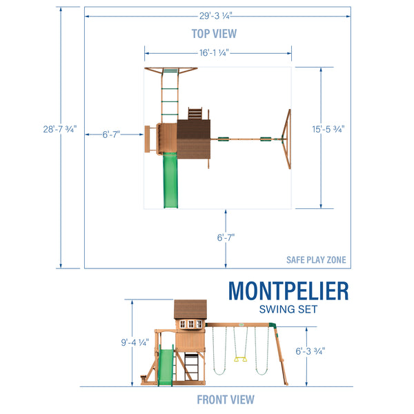 Montpelier Swing Set â view 2
