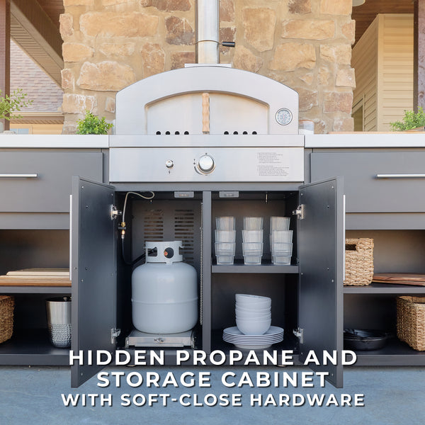 Timber Rock Outdoor Pizza Oven Cook Station – view 8