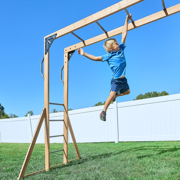 Dover Bay Swing Set with Monkey Bars – view 3