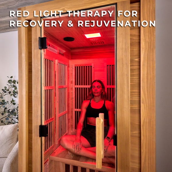 Rylan Indoor Infrared Sauna – 1 Person – view 8