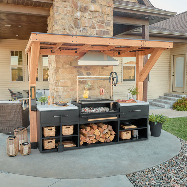 Timber Rock Outdoor Argentine Grill Cook Station – view 4