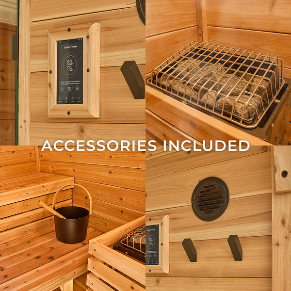Henley Outdoor Cabin Sauna – 4-6 Person – view 8