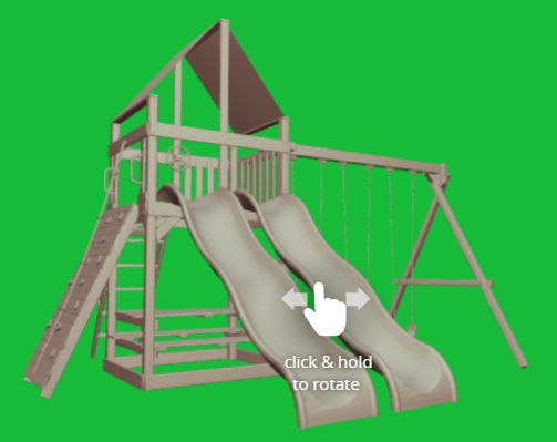 Original Fort Double Trouble Outdoor Playset