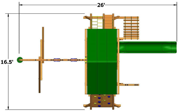 Supreme Playcenter Combo 2 XL Size