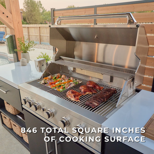 Timber Rock Outdoor Grill Cook Station – view 5