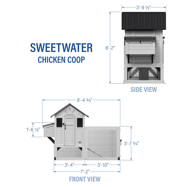 Sweetwater Chicken Coop – view 2