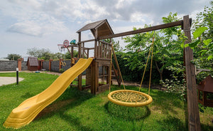 What to Put Under a Swing Set
