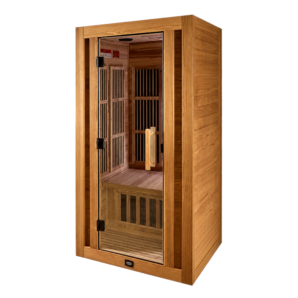 Transparent-background main image for Rylan Indoor Infrared Sauna – 1 Person
