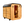 Transparent-background main image for Lennon Outdoor Cube Sauna – 4-6 Person