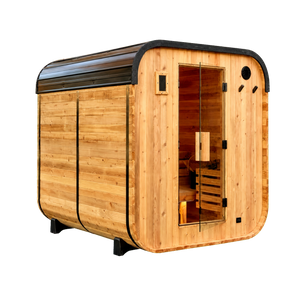 Lennon Outdoor Cube Sauna – 4-6 Person
