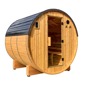 Paxton Outdoor Barrel Sauna – 4-6 Person