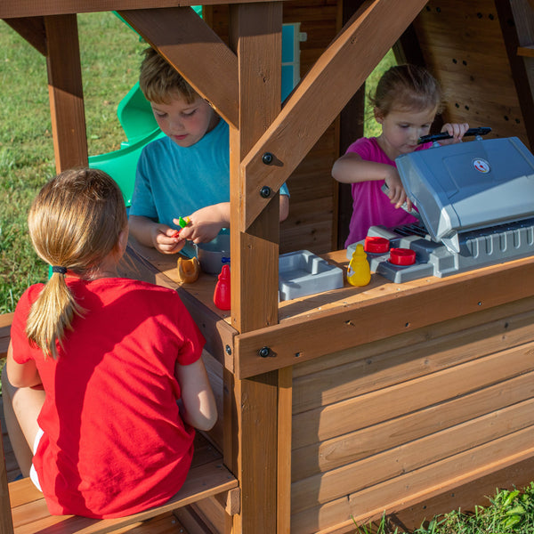 Cedar Cove Swing Set – view 4