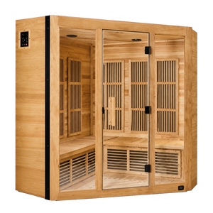 Rylan Indoor Infrared Corner Sauna – 4 Person