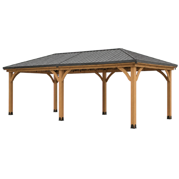 Transparent-background main image for 24x12 Barrington Carport/Gazebo
