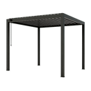 Sarasota Steel Louvered Pergola – 10 x 10 ft
