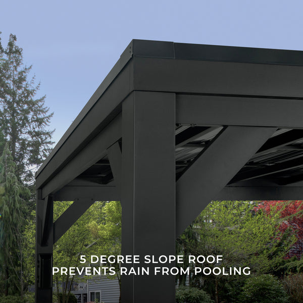 20x9.5 Stonebridge Gazebo/Carport – view 6