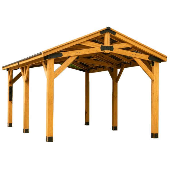 Transparent-background main image for 20x12 Norwood Carport/Gazebo