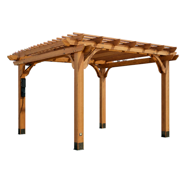 Transparent-background main image for 12x12 Beaumont Pergola
